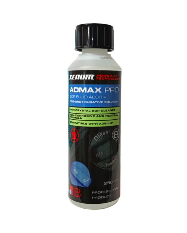 Xenum ADMax PRO 250 ml limpieza AdBlue y sistema SCR